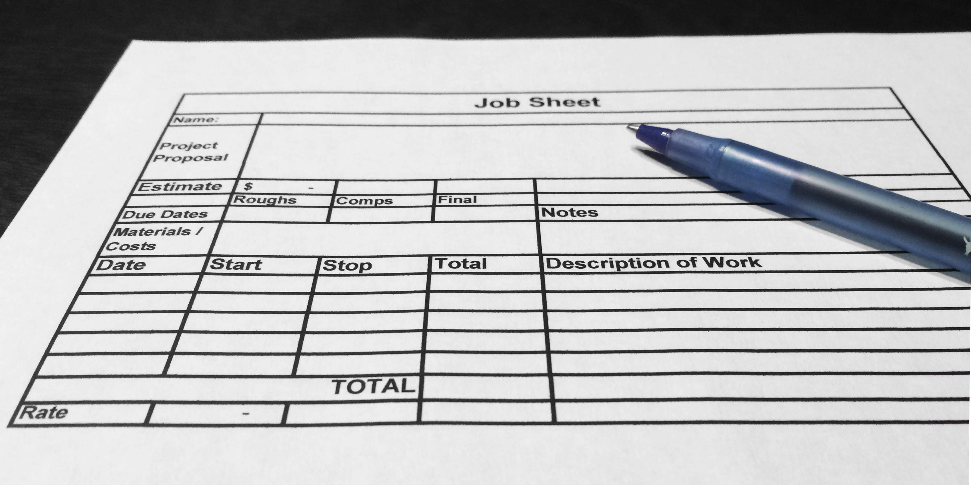 Job Sheet