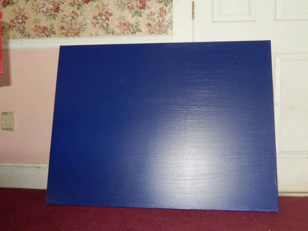 blue canvas