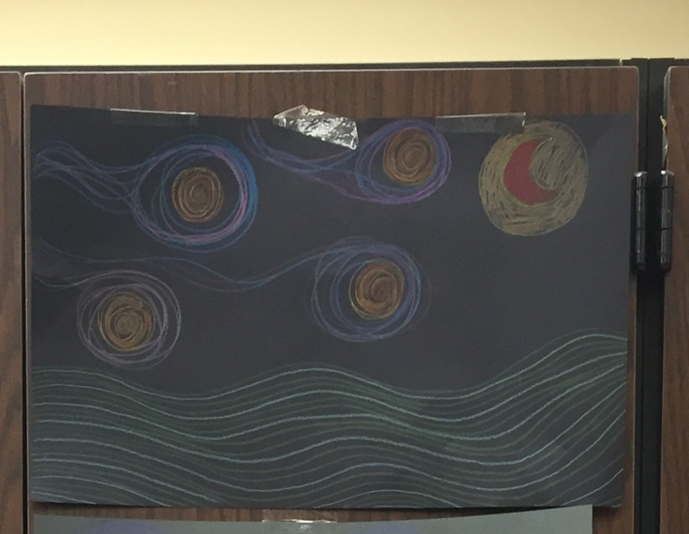Starry Night Drawing