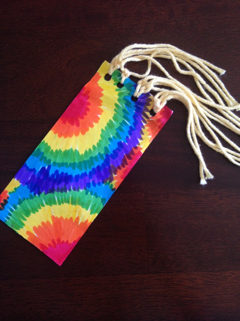 Colorful bookmark