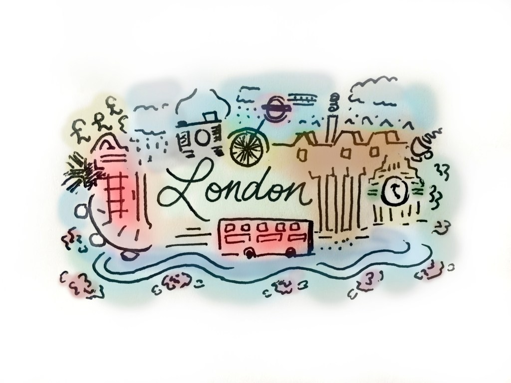 My London doodle!