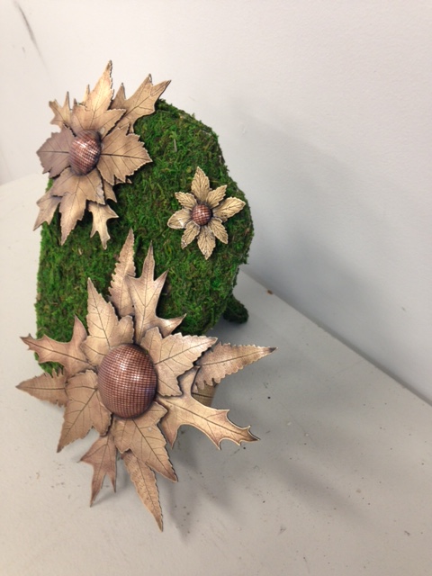 metal sunflowers