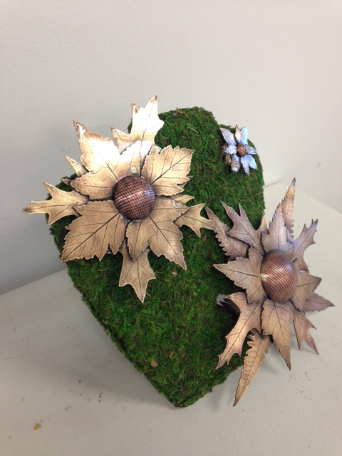 metal sunflowers