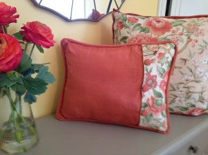 floral pillows