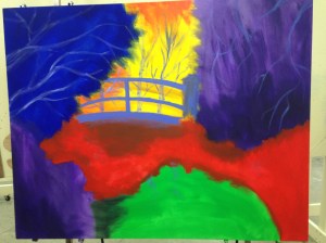 bridge painting undercoat