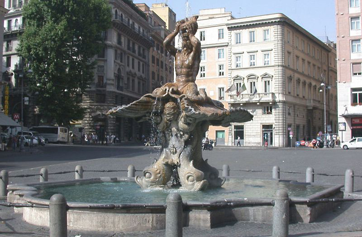 Bernini's Triton's fountain