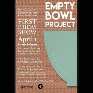 Empty Bowl Project flyer