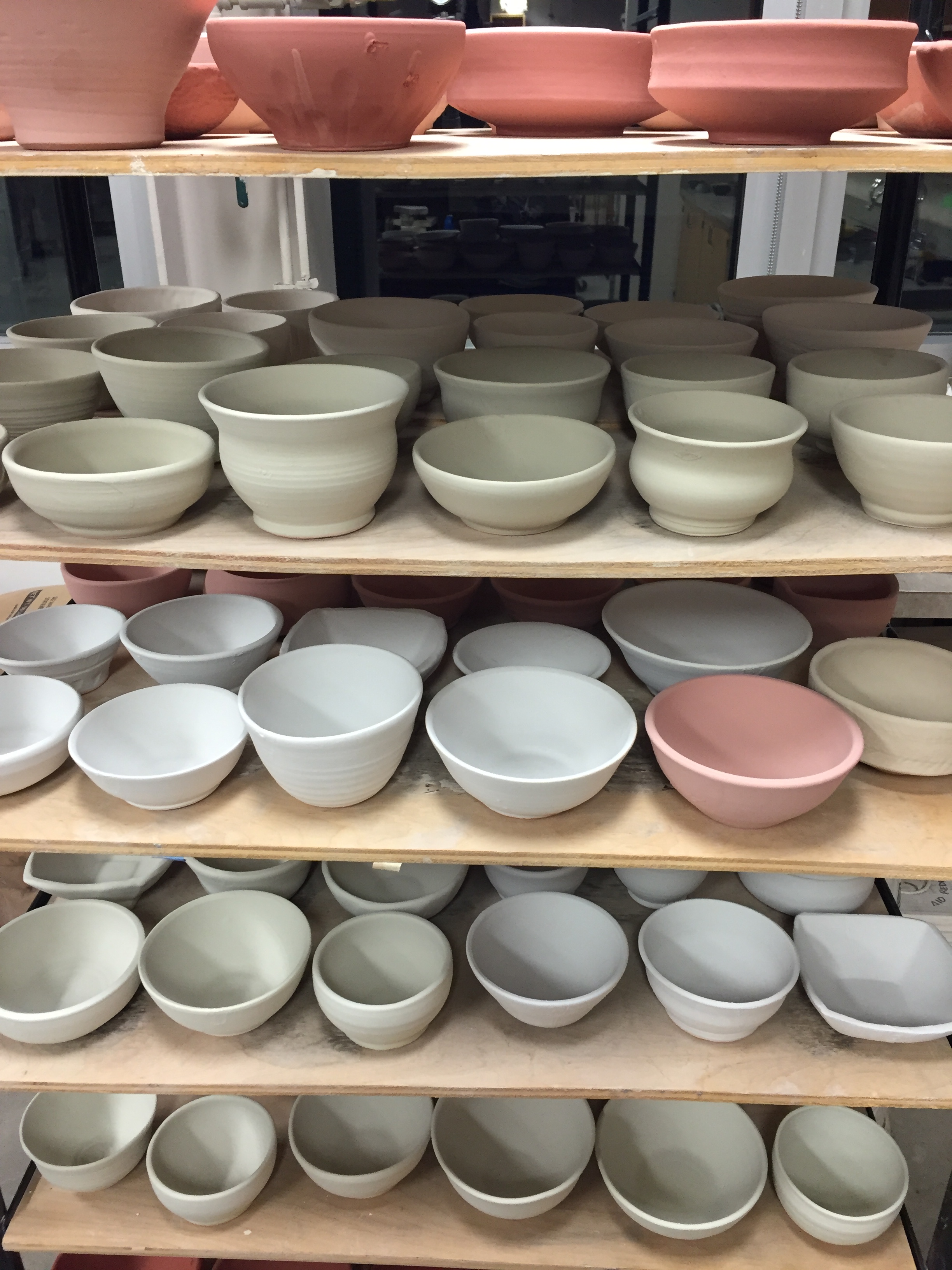 glazed ceramic bowls