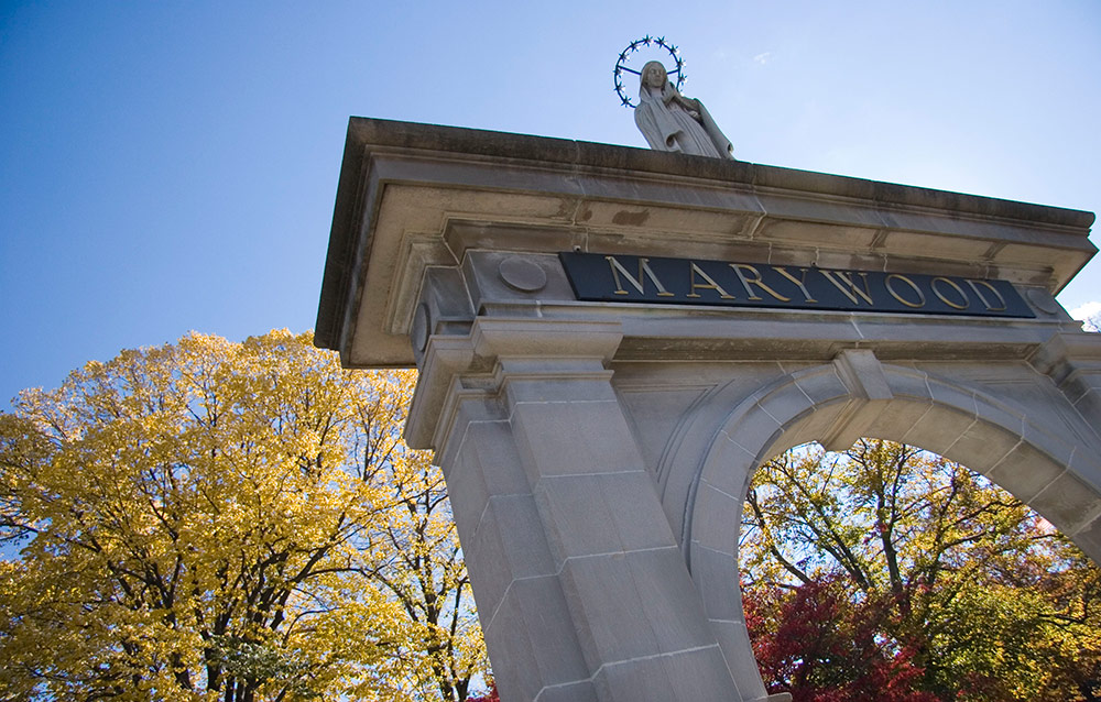 Marywood arch