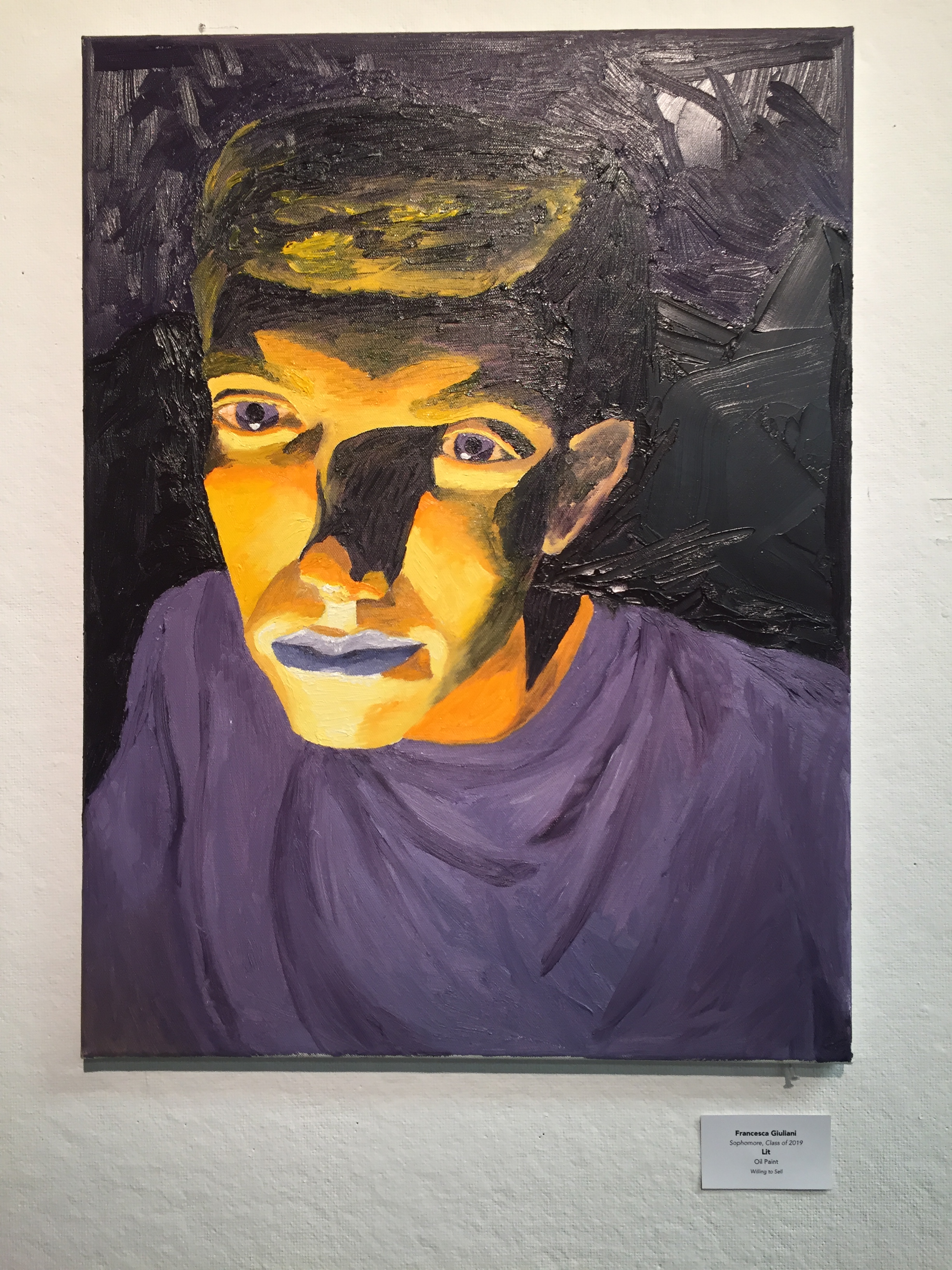 painting, portrait, male, color, oil