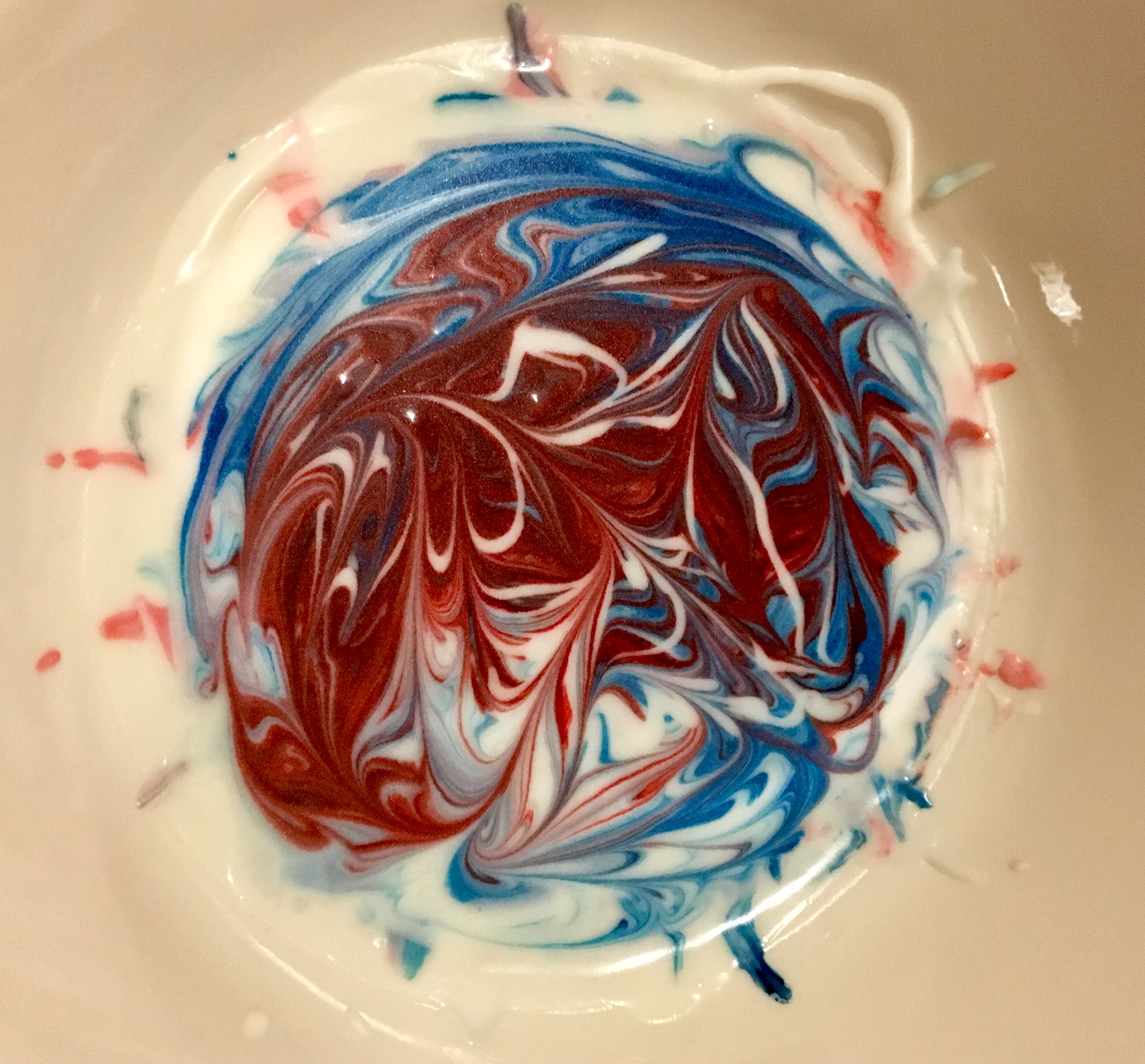 marbled icing