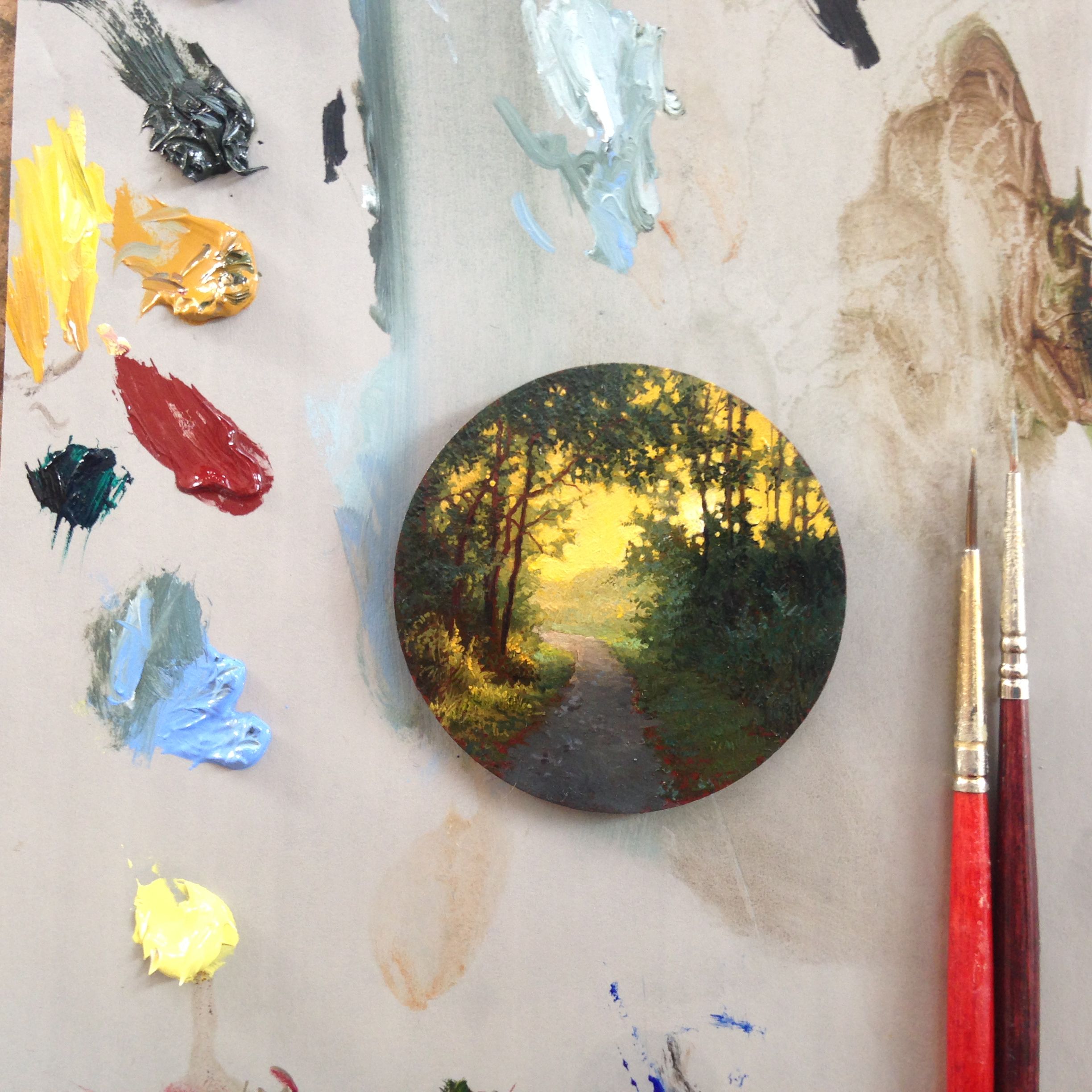 Mini Landscape Painting