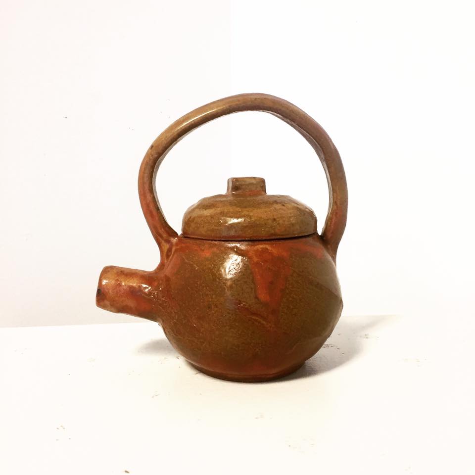 finished teapot