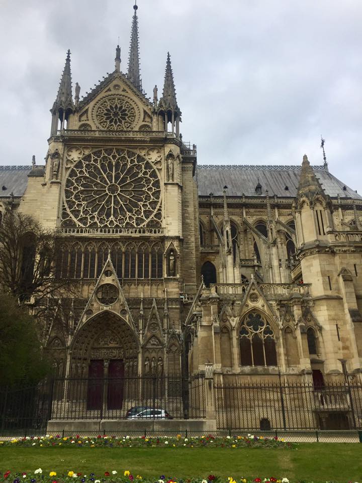 side of notre dam