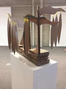 Back of Stoppage Sculpture