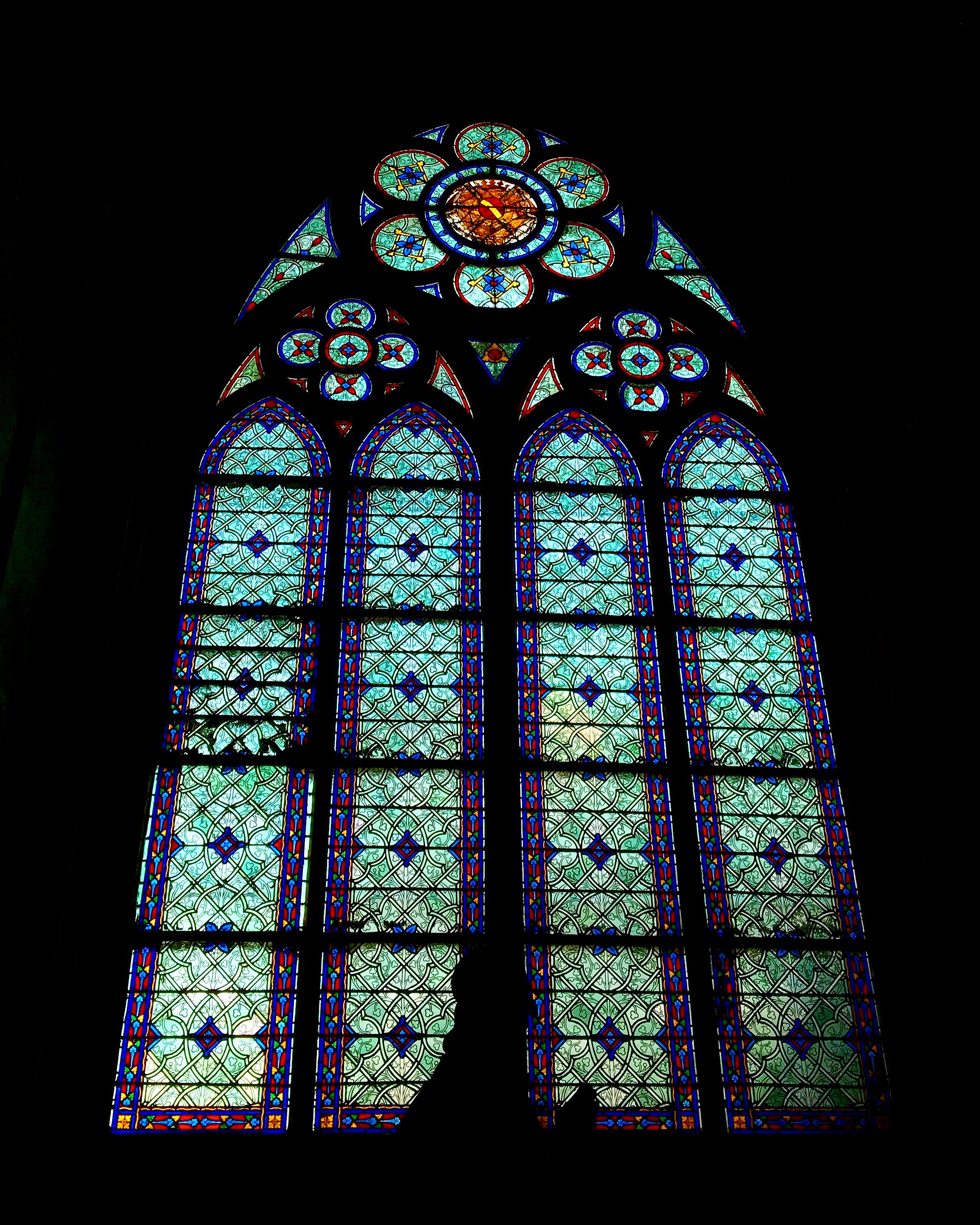 Notre Dame Stained Glass