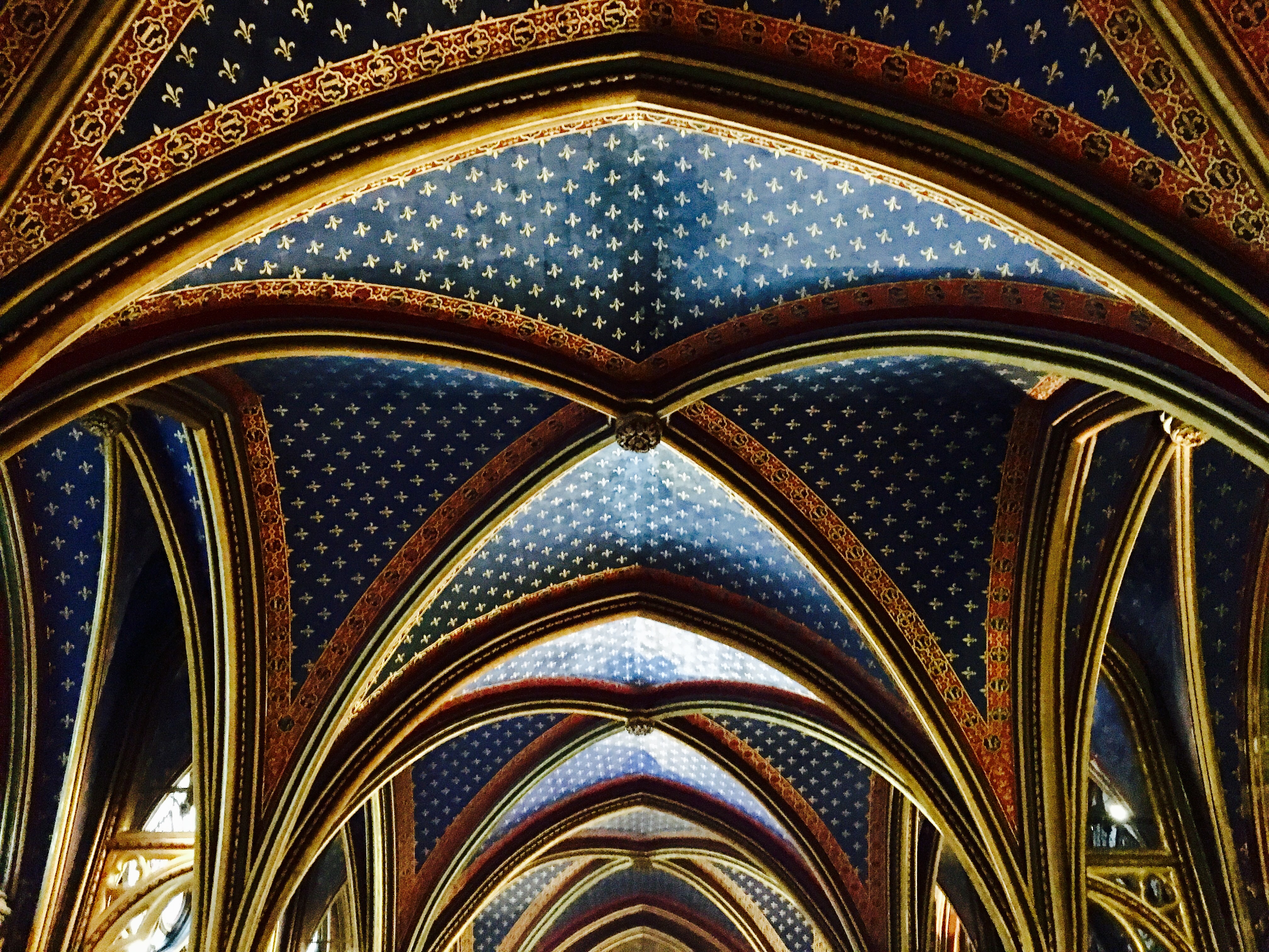 Ceiling of Saint Chapelle