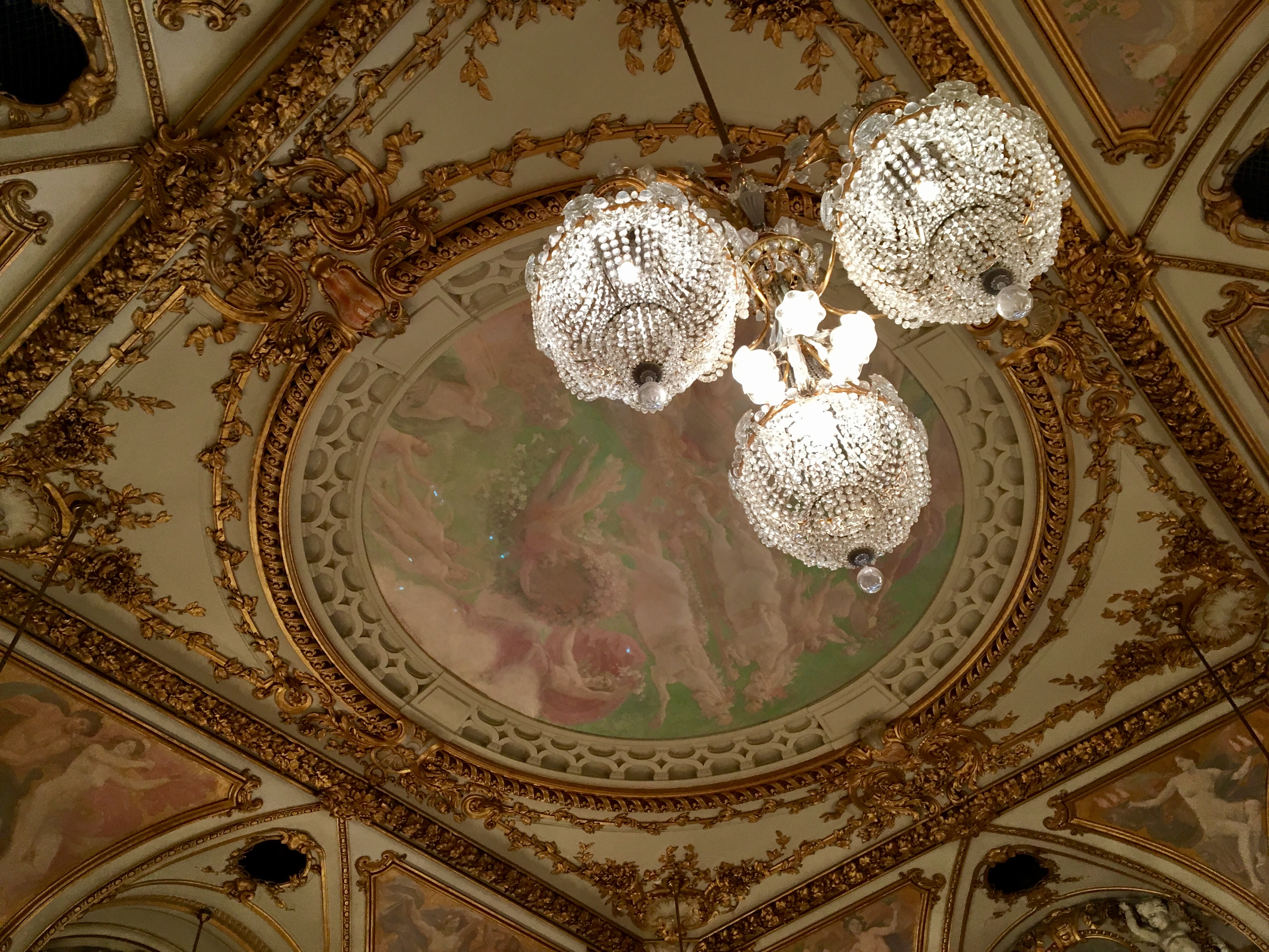 Salle des Fetes Reception Room Ceiling
