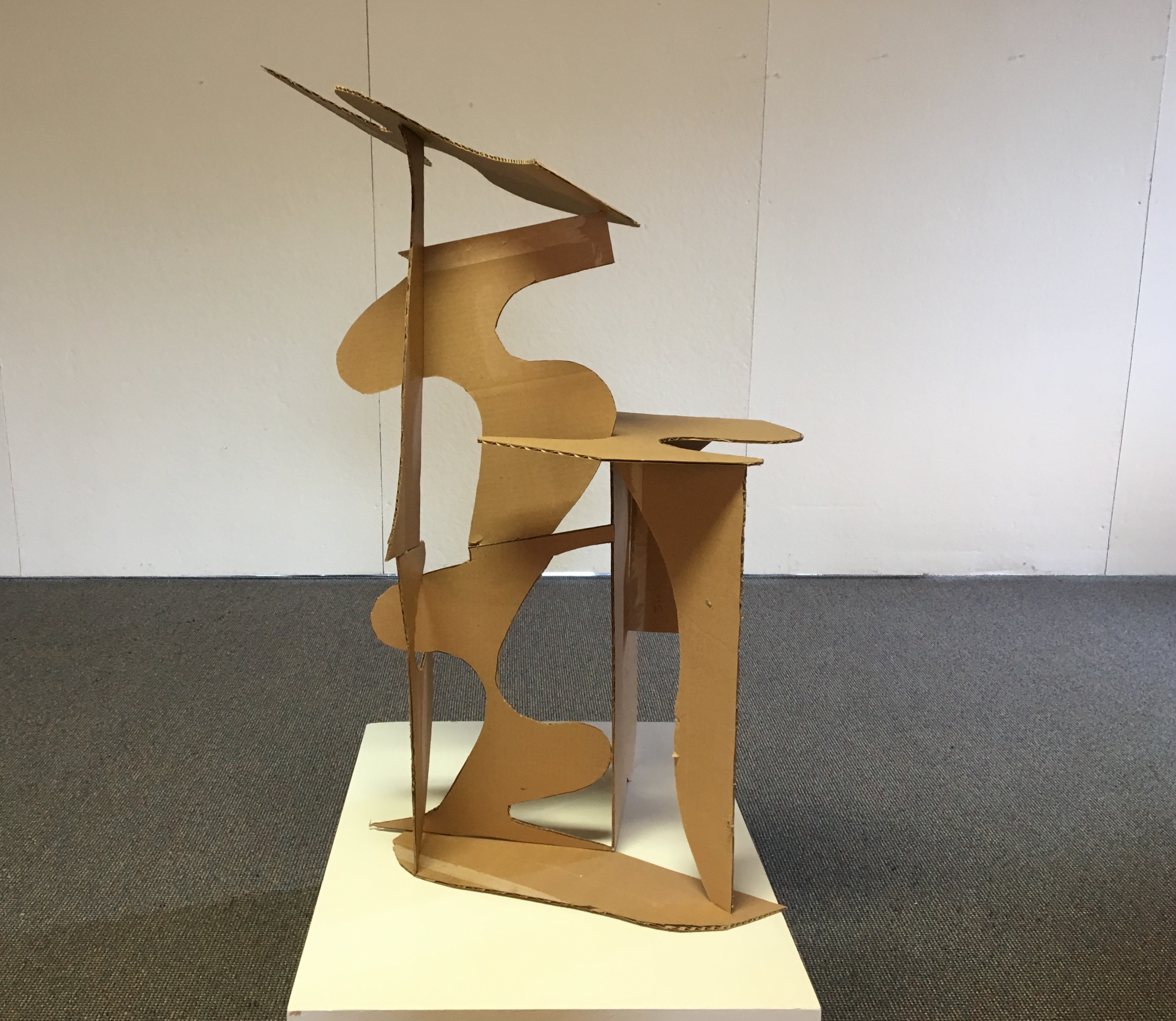 Cardboard Sculpture