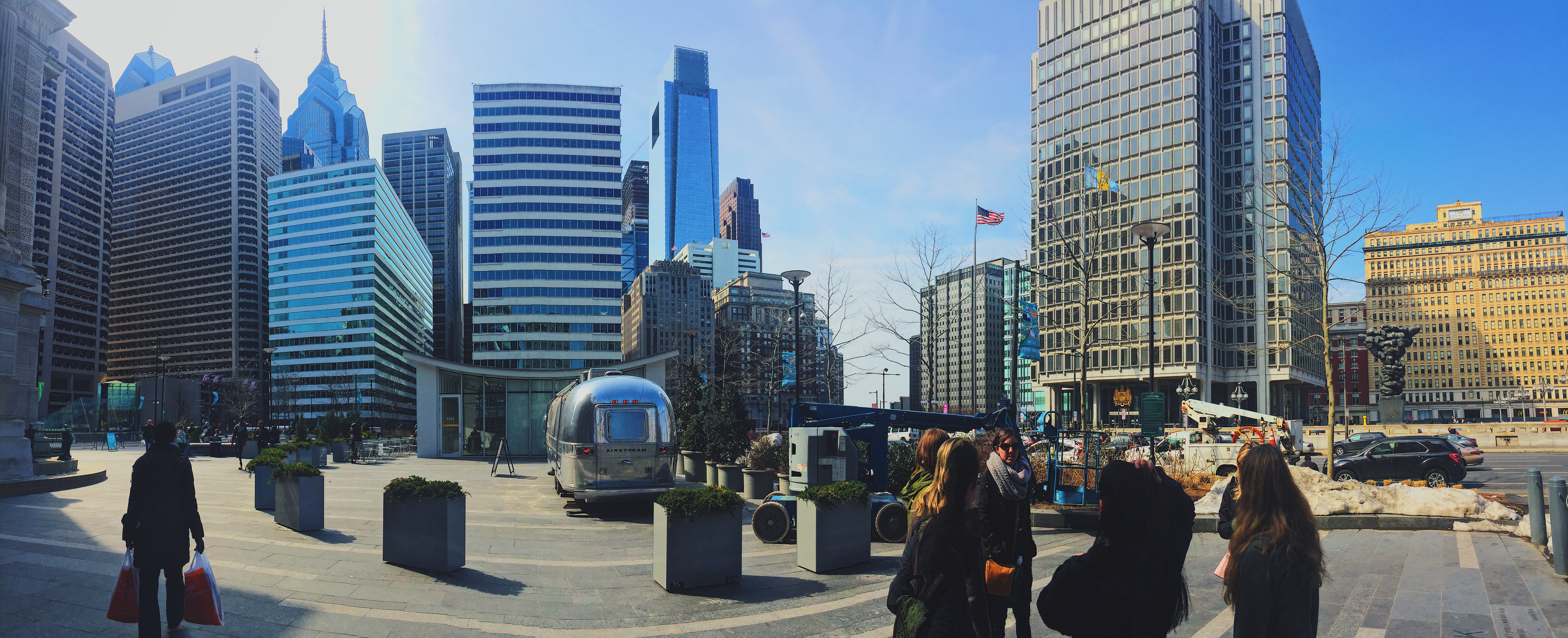 Philadelphia panorama view