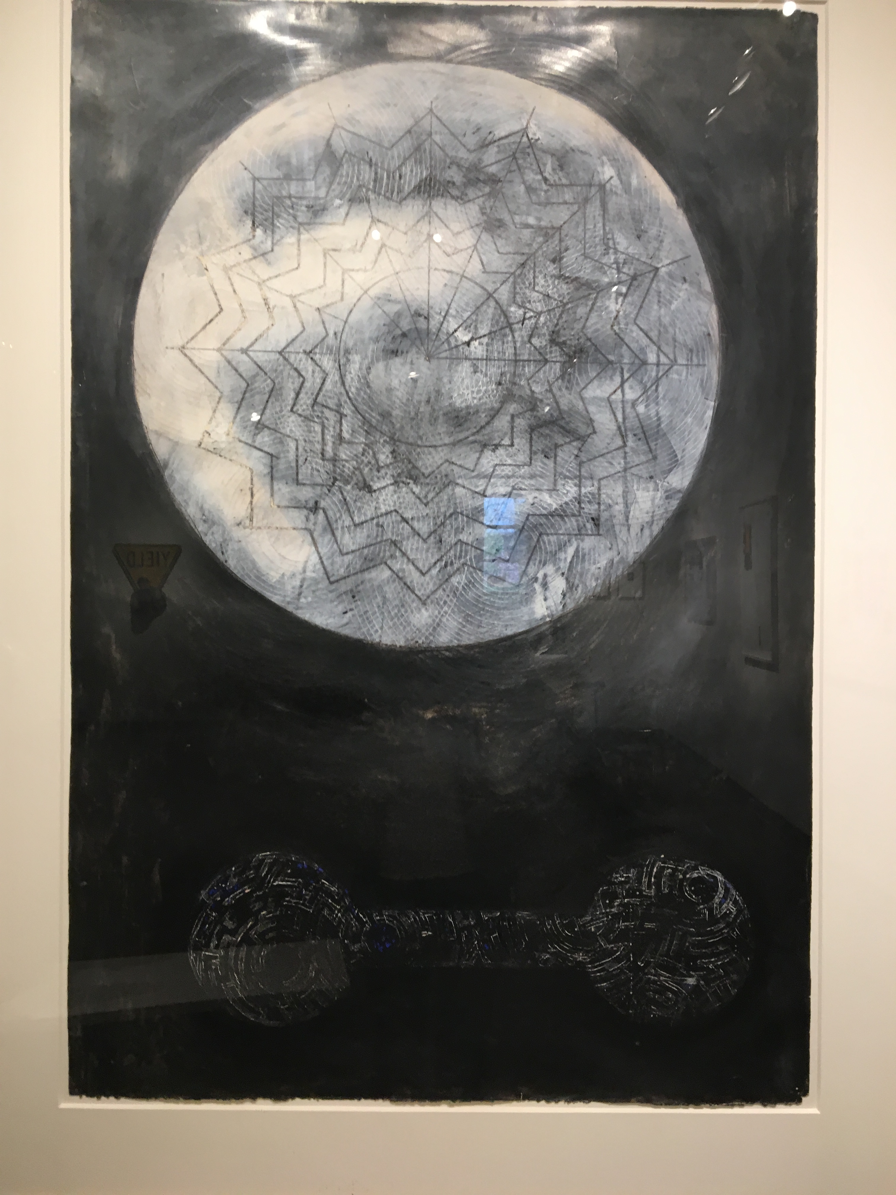 Black and white artwork