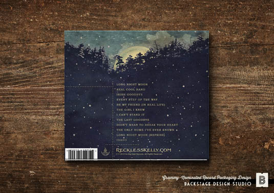 Album cover for Long Night Moon by Reckless Kelly