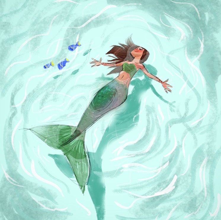 mermaid drawing final