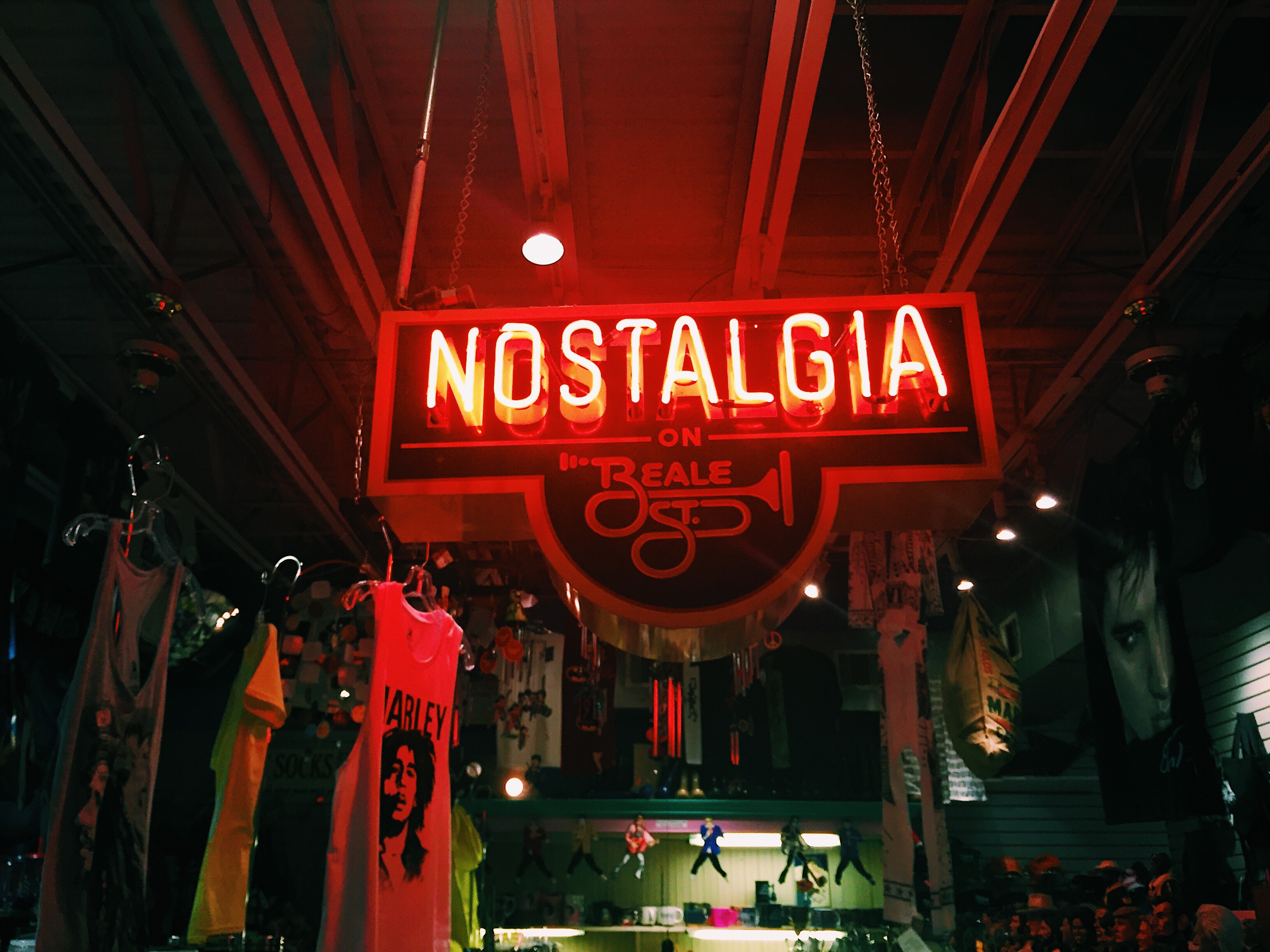 Beale street store sign