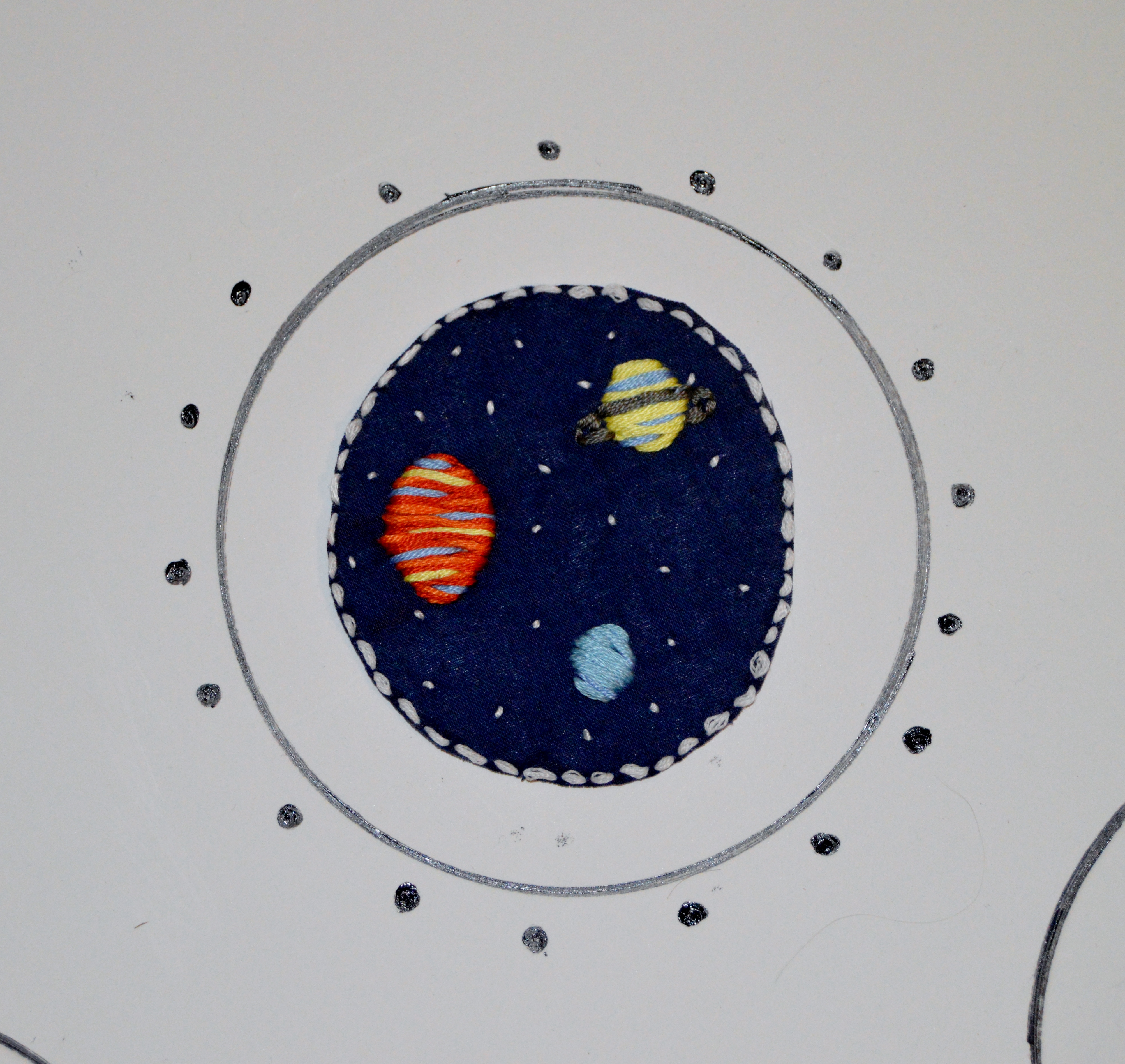 outer space planets patch