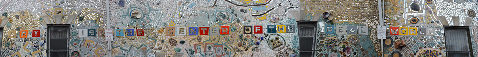 panoramic of mosaics