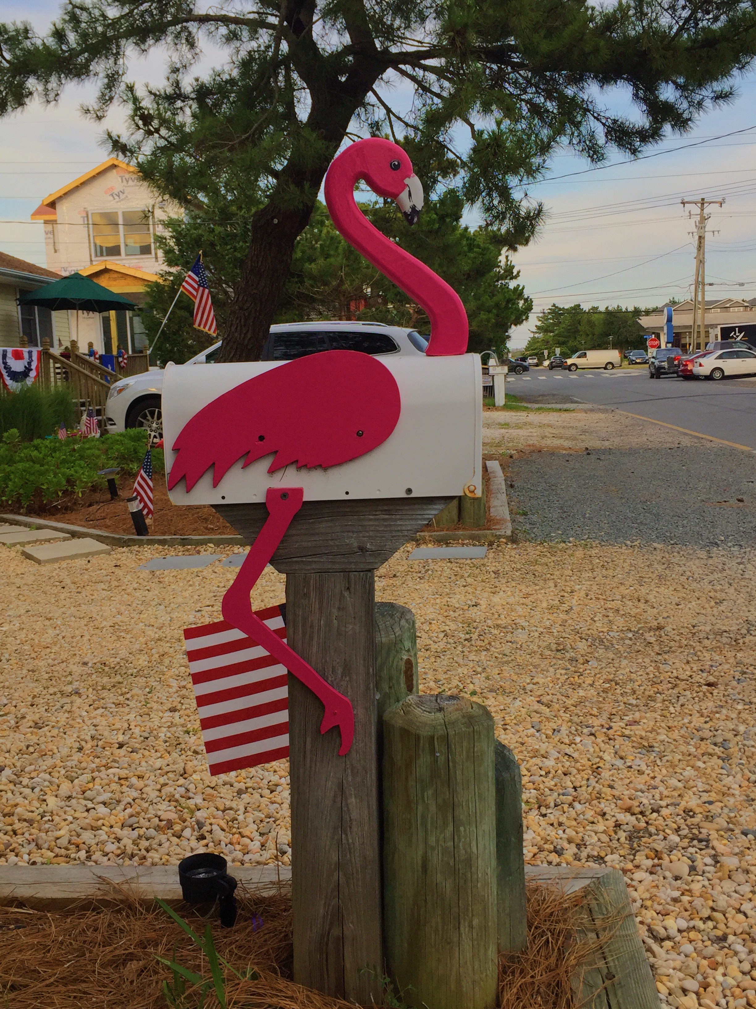 Flamingo Mailbox