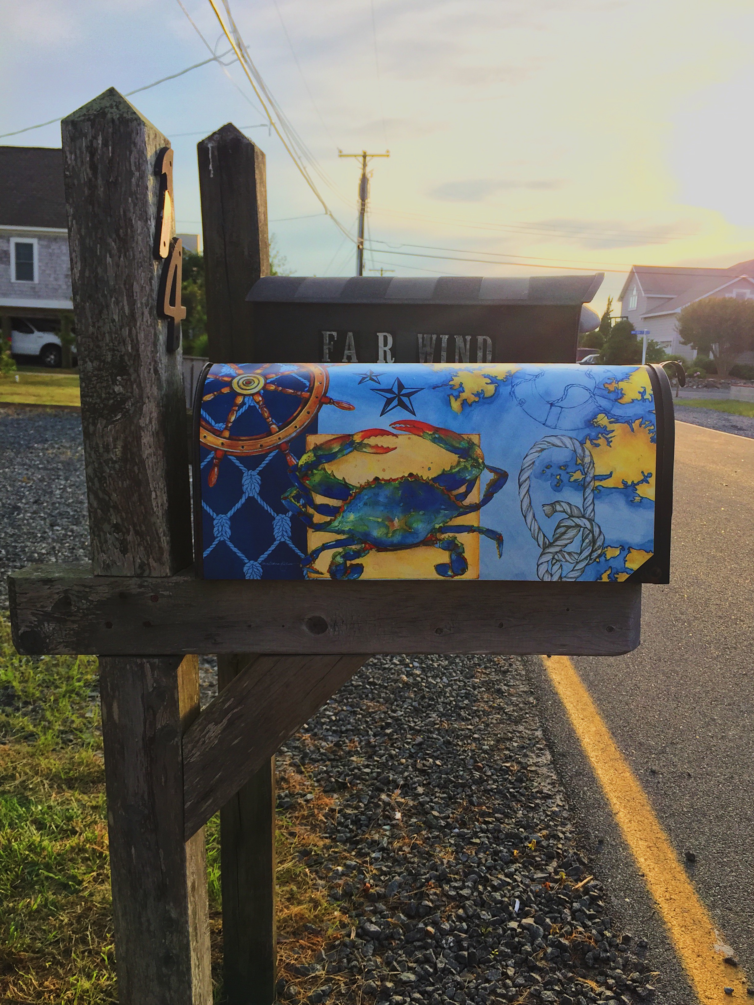 Crab Mailbox