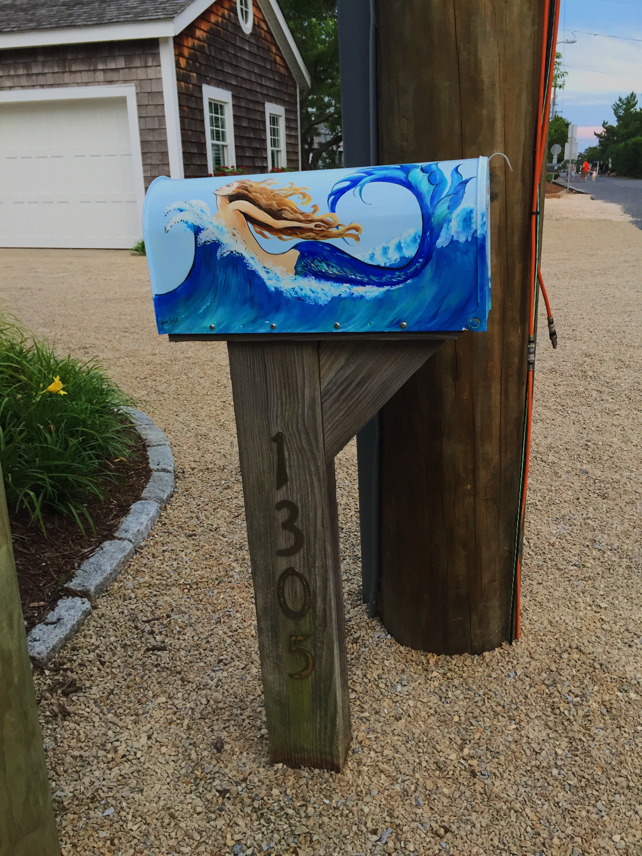 Mermaid Mailbox