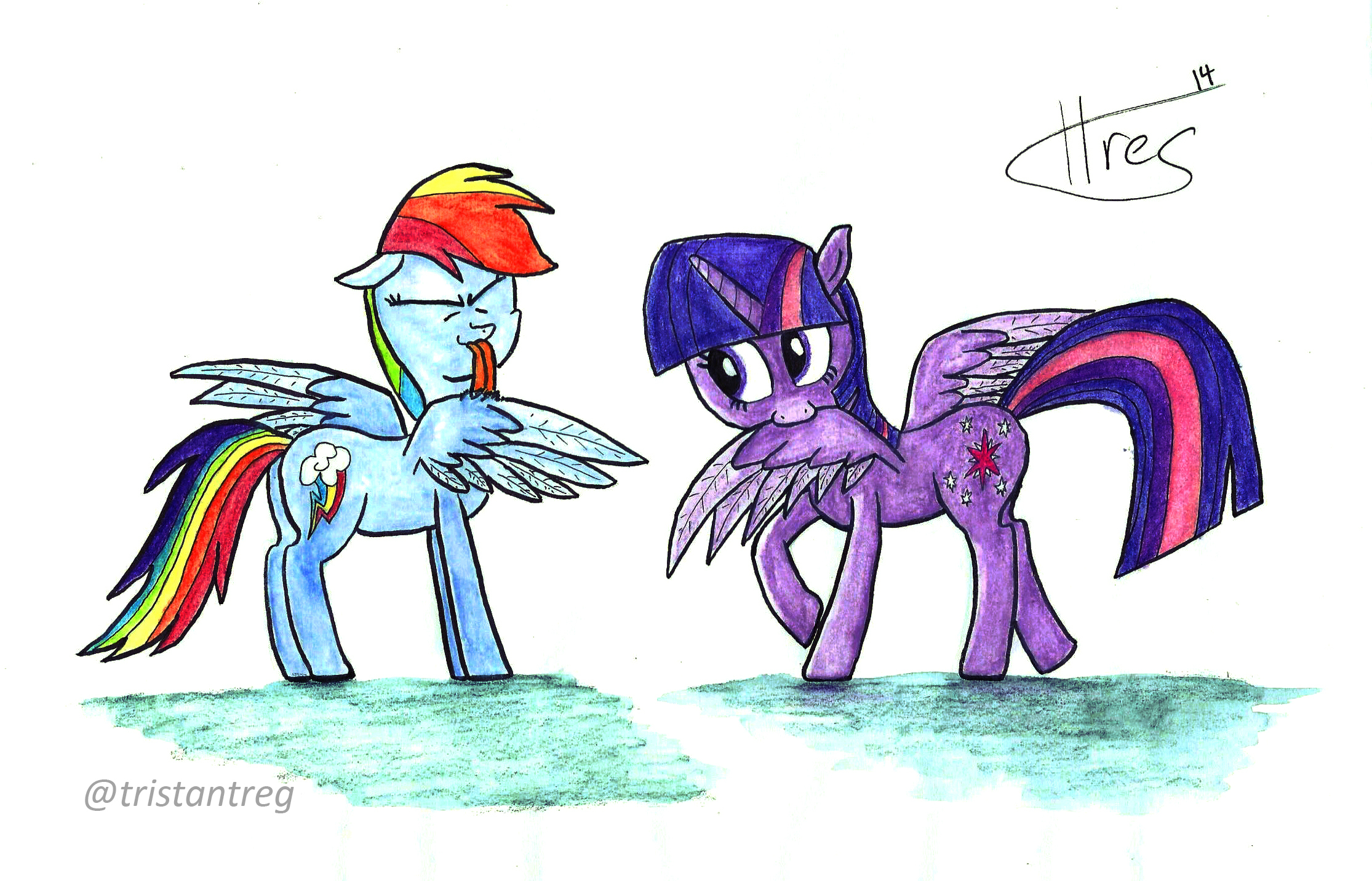 Preening Ponies