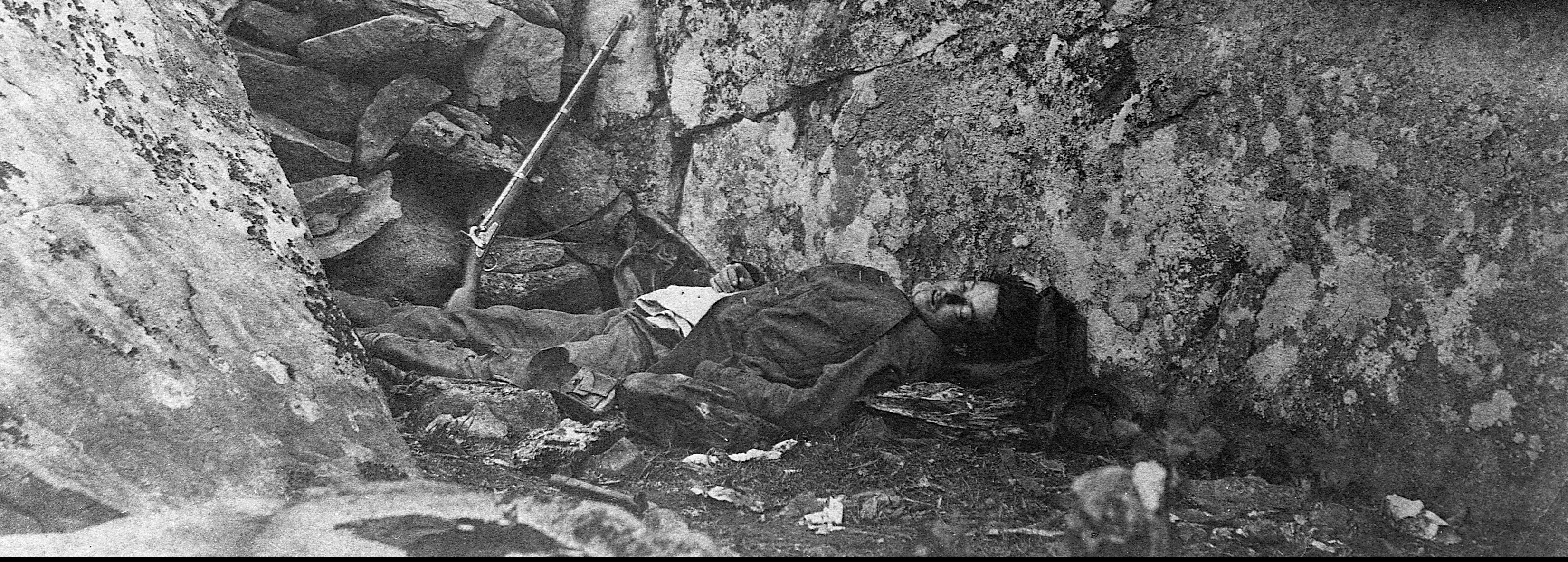 Confederate Sharpshooter Killed at Gettysburg