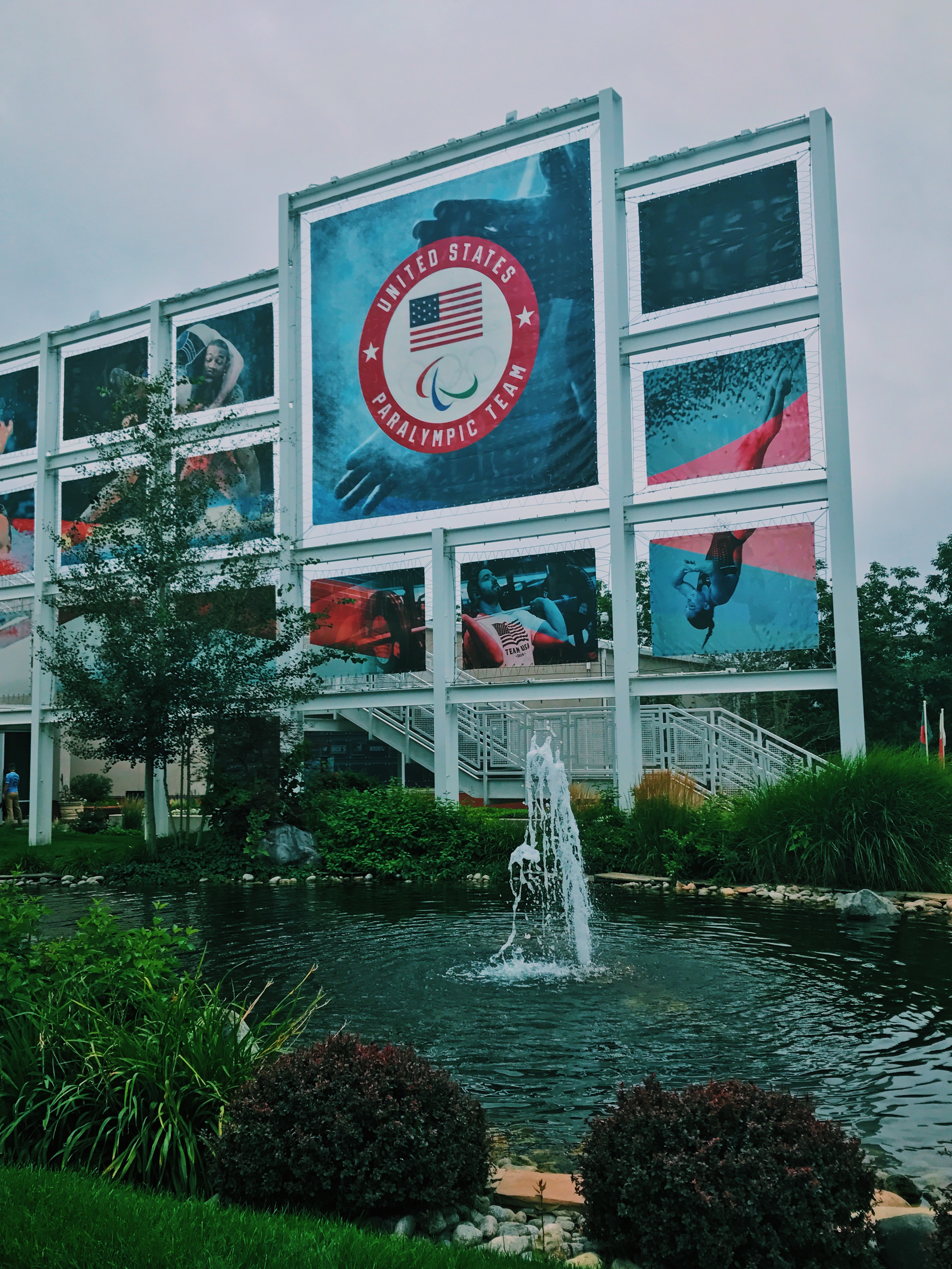 view of the Olympic Training Center outside