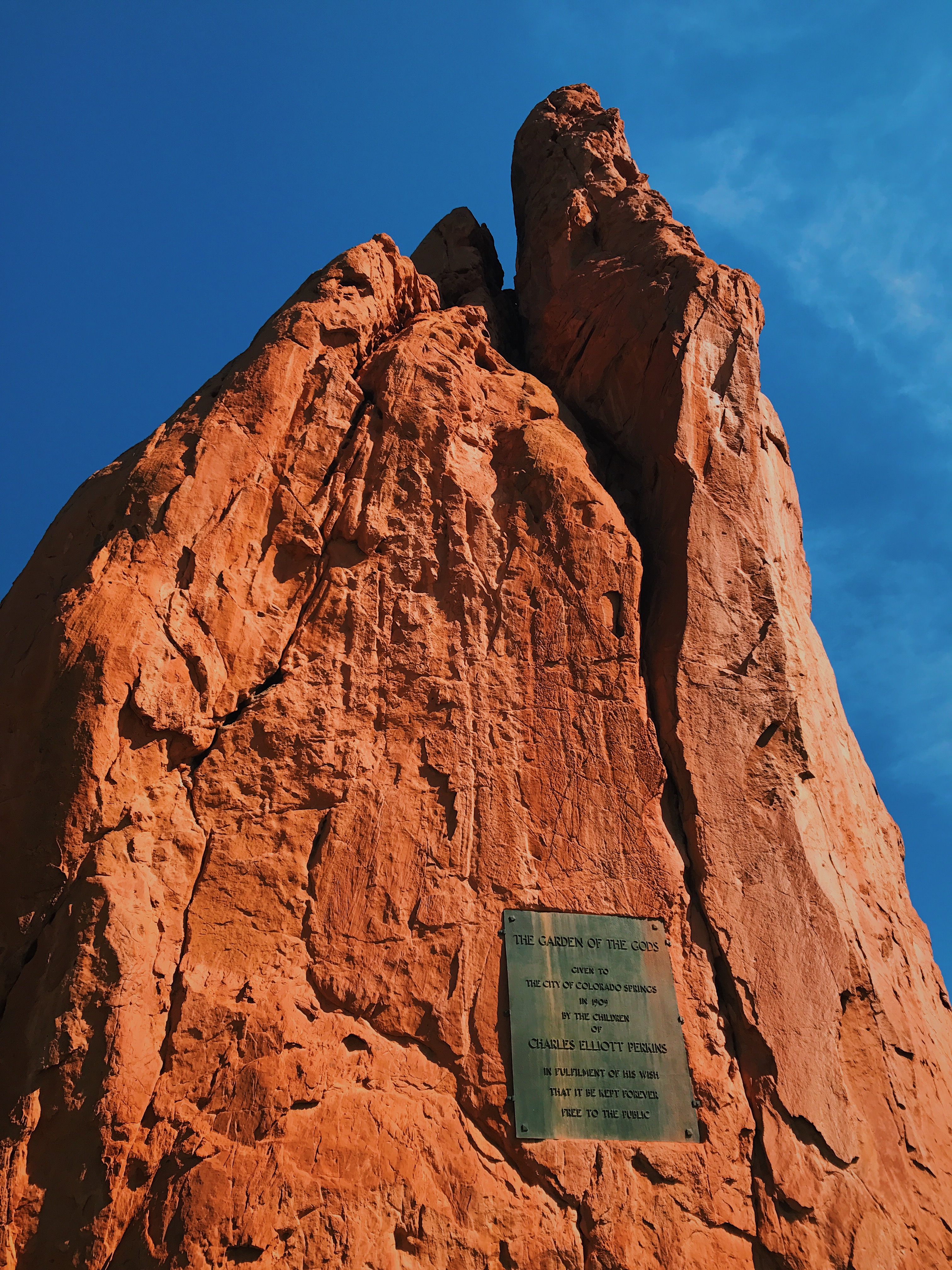 Garden of the Gods boulder