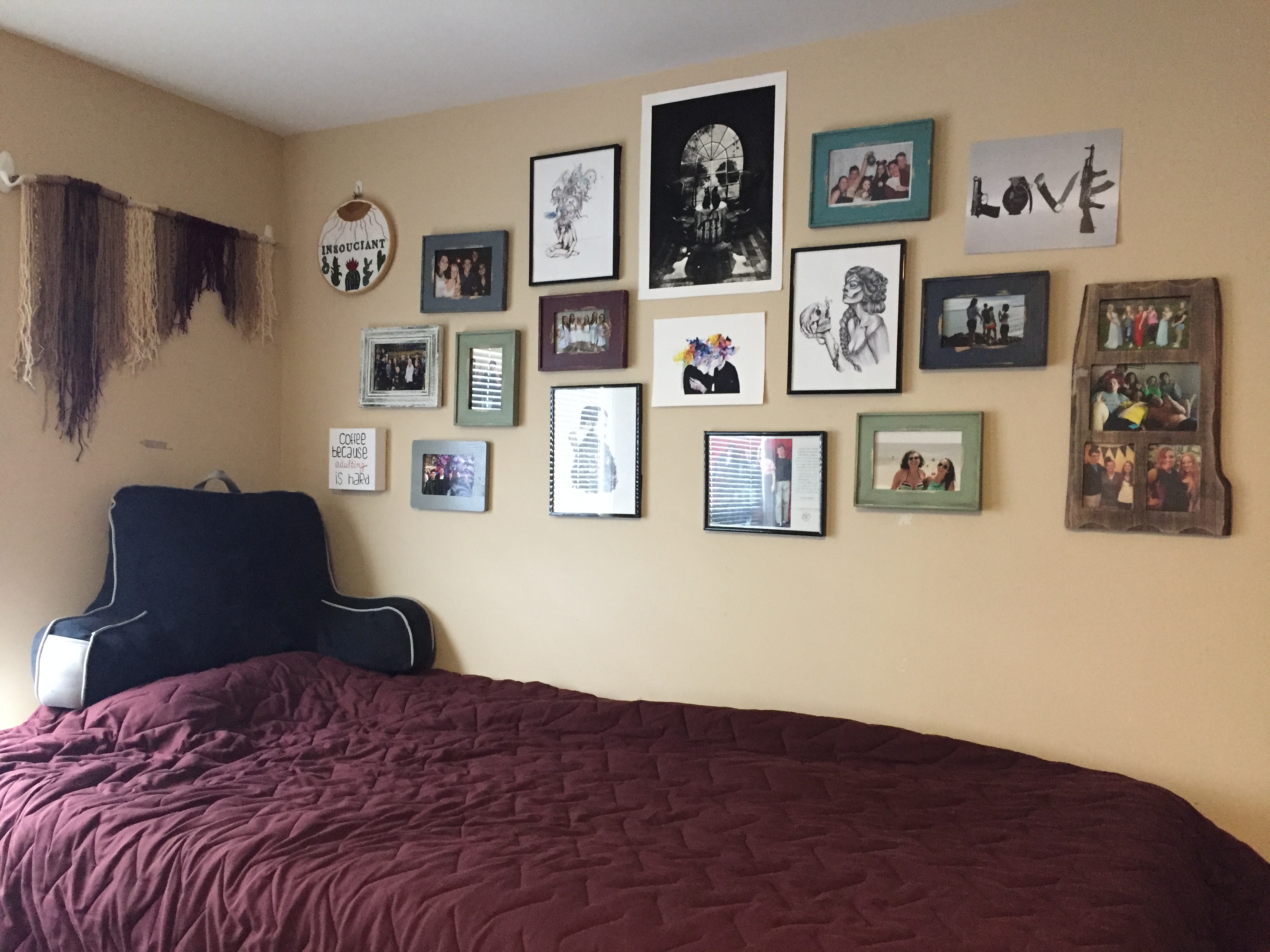 Decorated Dorm room