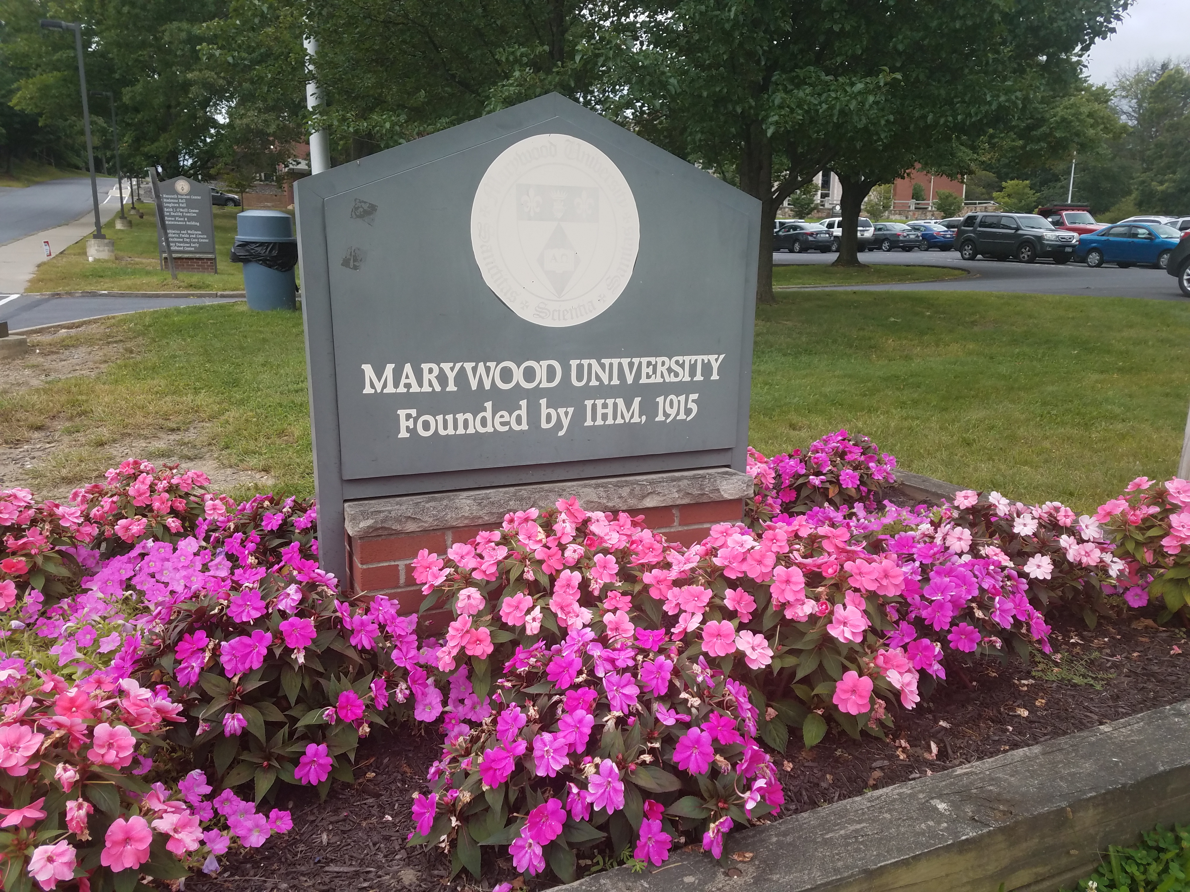 Marywood sign