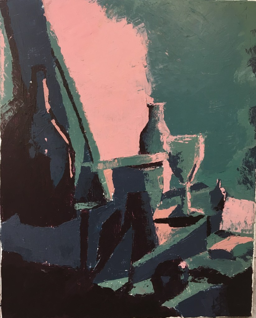 Value painting using four colors