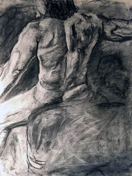 Figure Drawing with Charcoal