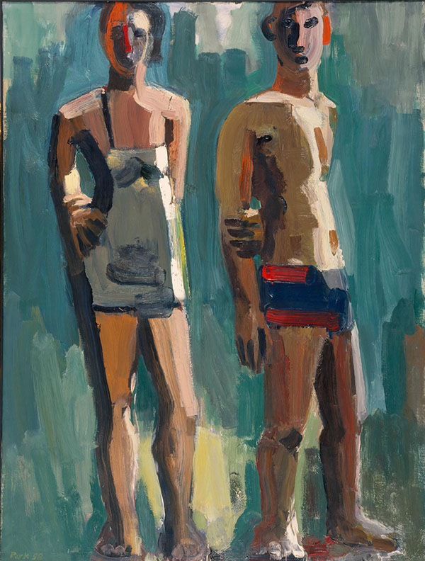 Standing Couple by David Park