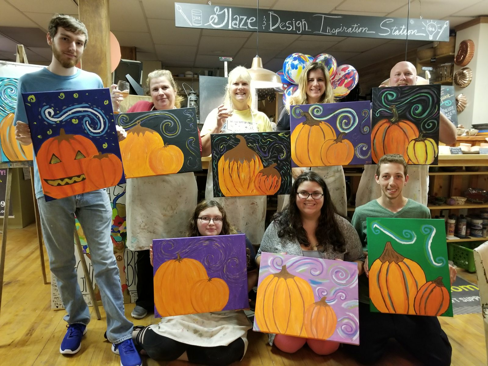 Paint and Sip class