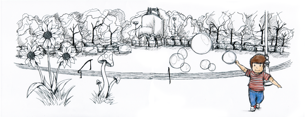 drawing of