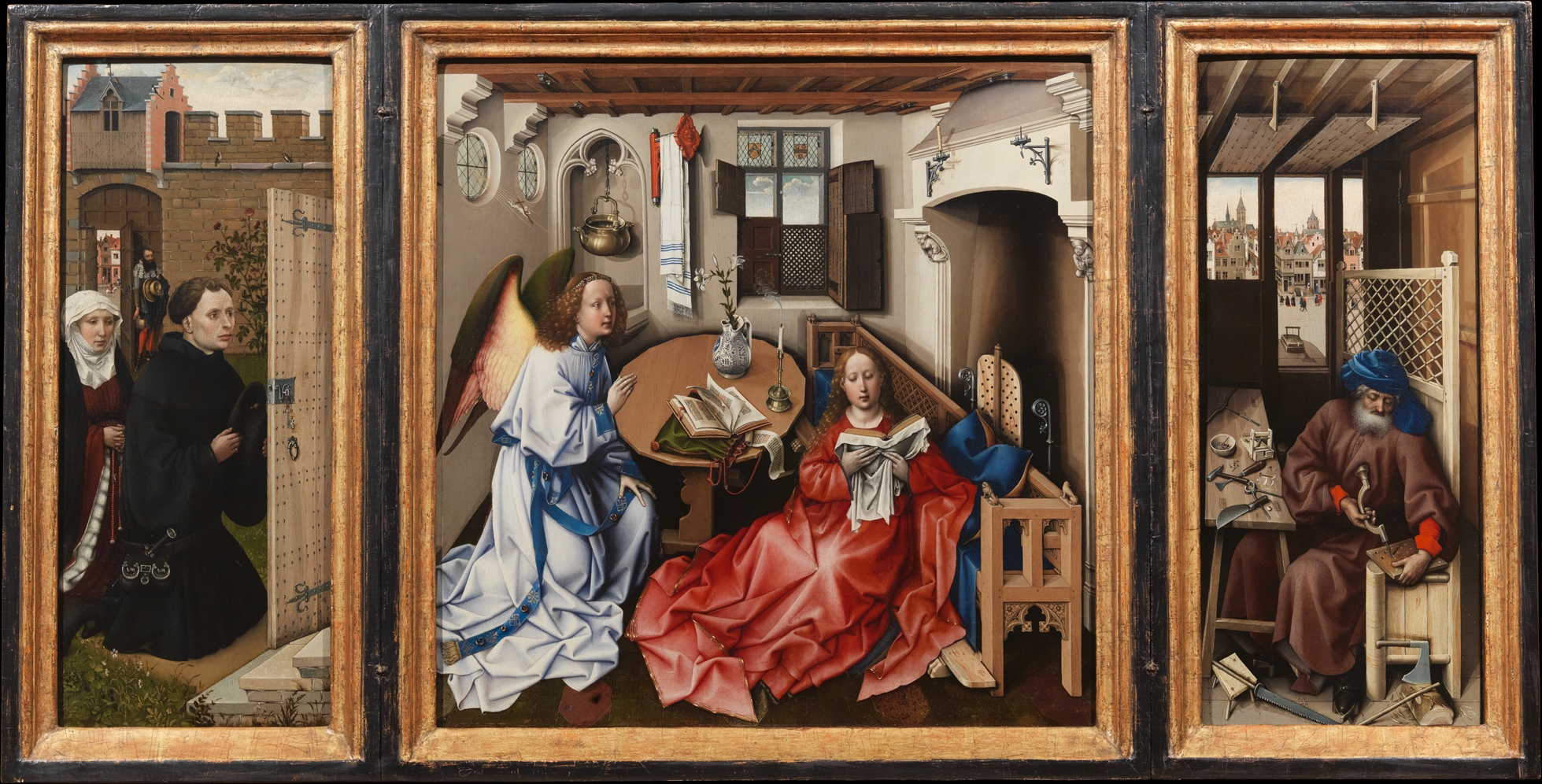 Annunciation Triptych (Mérode Altarpiece)