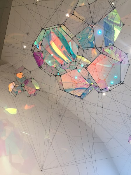 weblike, bubble rainbows