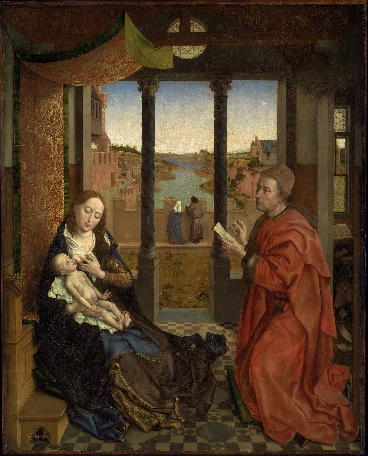 Saint Luke Drawing the Virgin