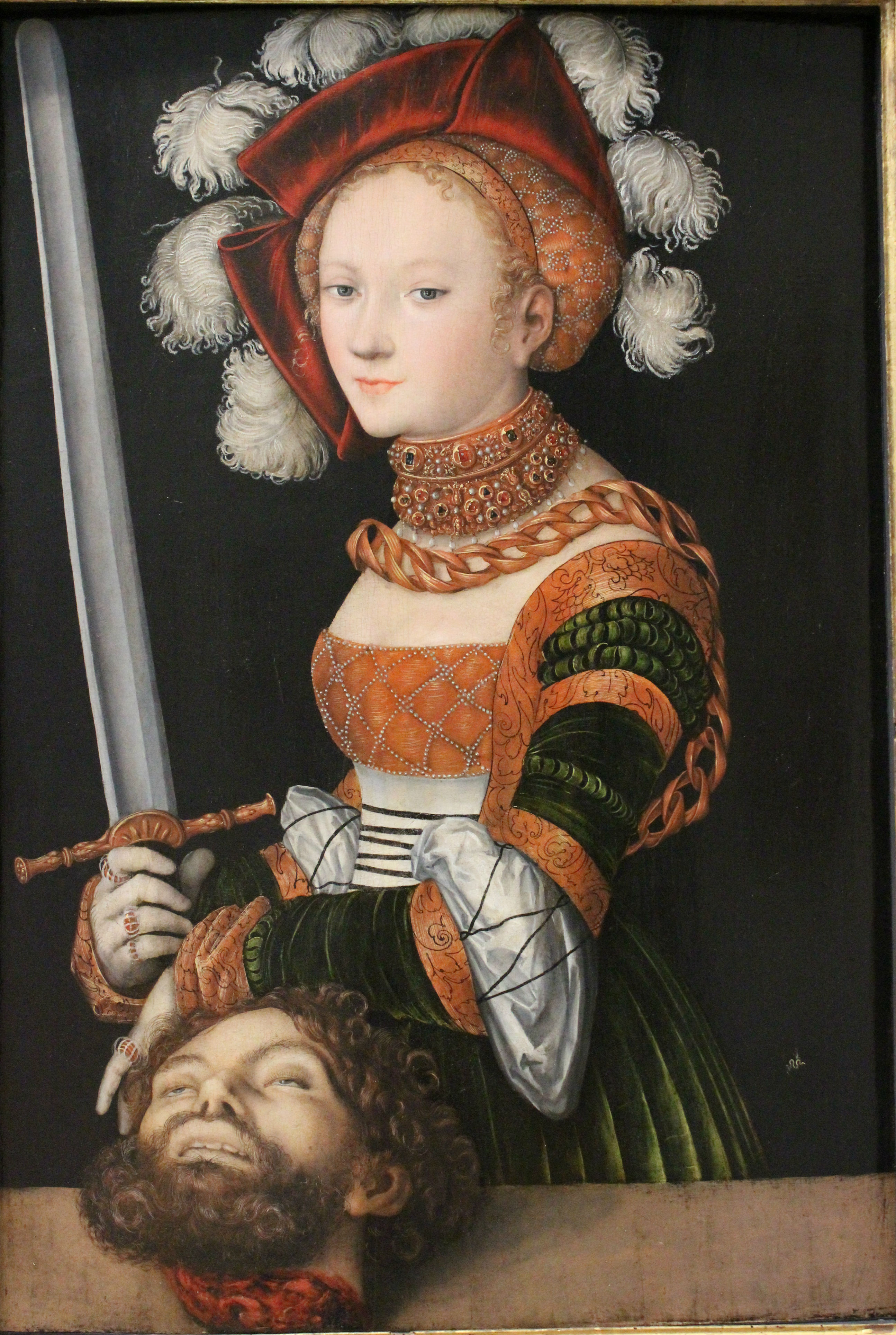 Lucas Cranach the Elder, Judith with the Head of Holofernes, 1530