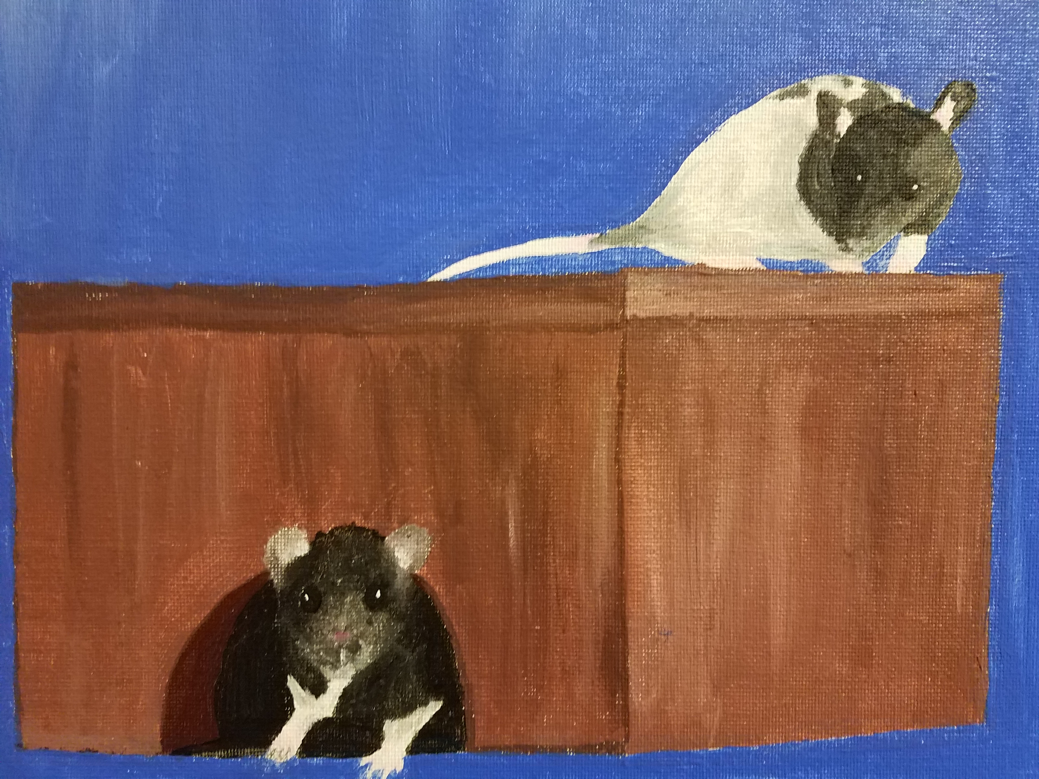 Rat painting