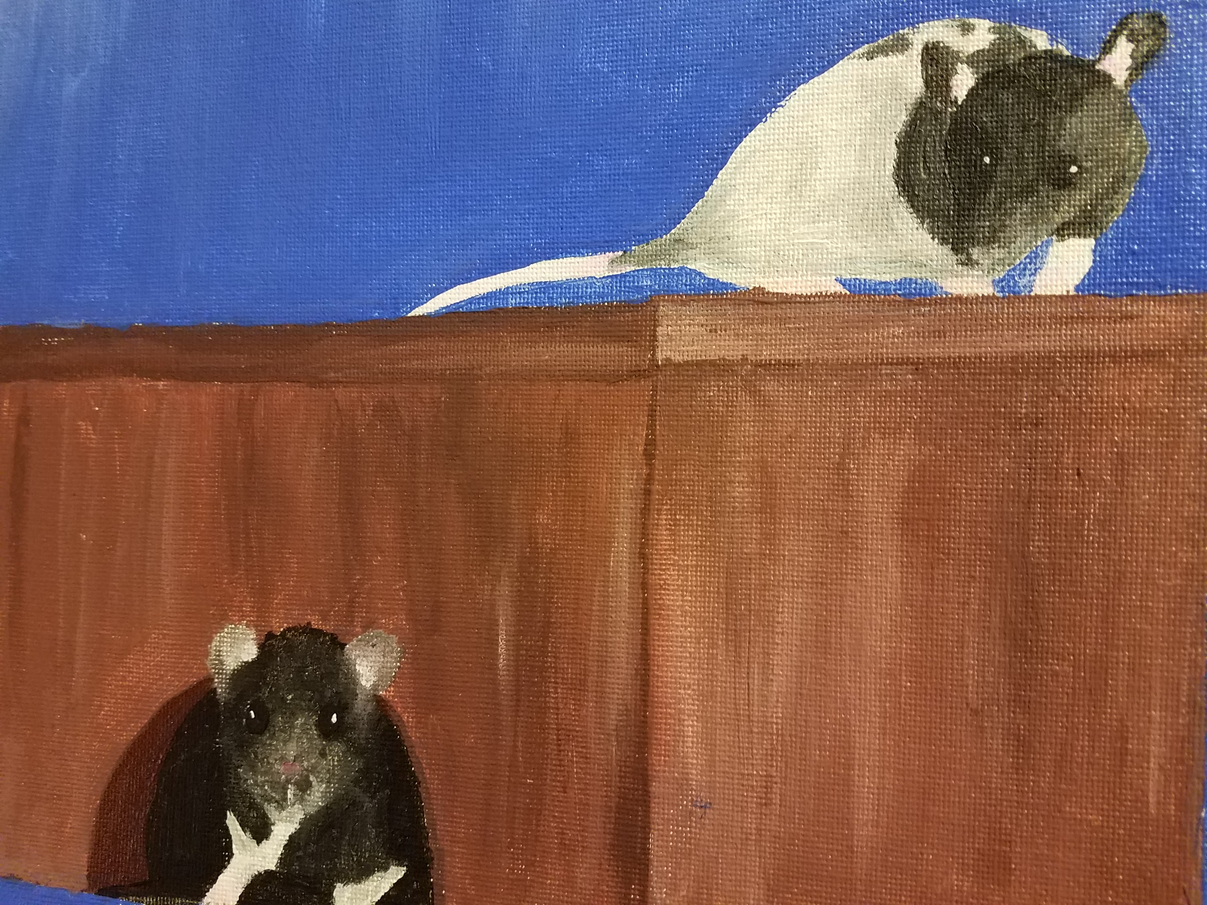 Rat painting